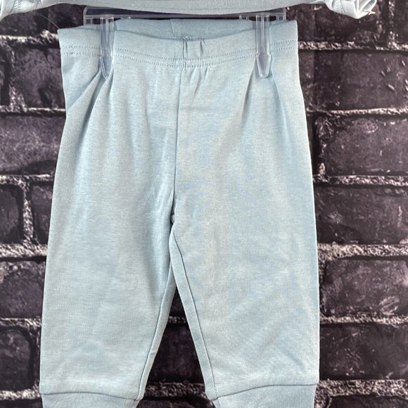 Carter's Just One You 6 Months "What;'s Hoppin" Bunny Blue White Set  2 piece - Picture 6 of 9